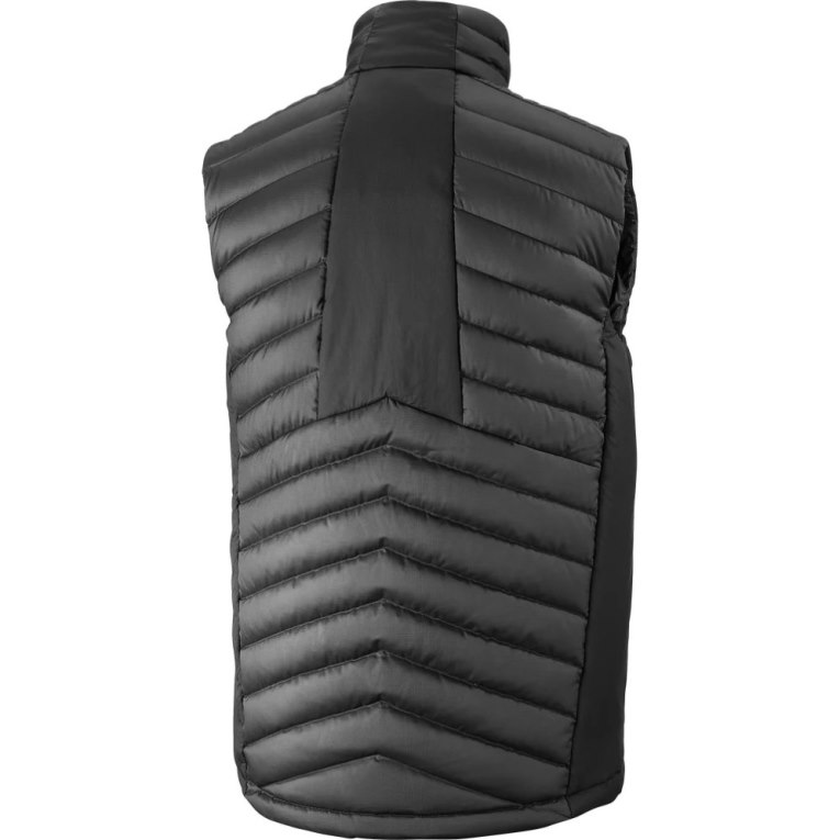 Black Salomon Essential Xwarm Down Men's Insulated Vests | PH 13049G